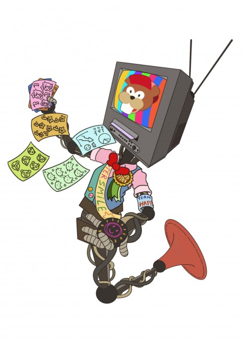 M.I(.A)ster Smile
Sa stratégie ? Gagner la confiance des humains avec ce qu’ils appellent de la bienveillance 
