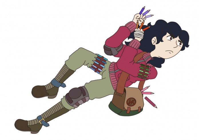 jenck entre au combat !
Ses deux atouts : une persévérance inébranlable et une tonne de crayons sous la main !
