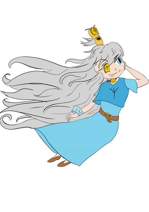 Sinna Ahiru
Ma fille et son hibou Ruru viennent preter main forte du coté des humains ! 
