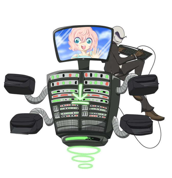 "Artiste" et son chef d'oeuvre
Mon entrée pour le coté IA de la fresque : un perso bourré de "talent" et sa machine qui accomplit des "miracles" ! J'espère que le dessin est d'assez bonne qualité et respecte bien les règles pour être intégré dans la fresque ! Merci de me prévenir s'il faut modifier certaines choses ! Hâte d'avoir l'artbook entre mes mains et de voir la fresque au complet dedans ! :)
(J'ai peut-être accidentellement uploadé 4 ou 5 fois les mêmes images et je m'en excuse, je ne sais pas trop comment marche le site, désolé)
Mots-clés: team ia