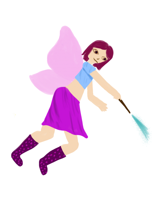 Elfea, fée combattante, humains
Elfea est prête à se battre pour le droit des artistes grâce à sa magie
