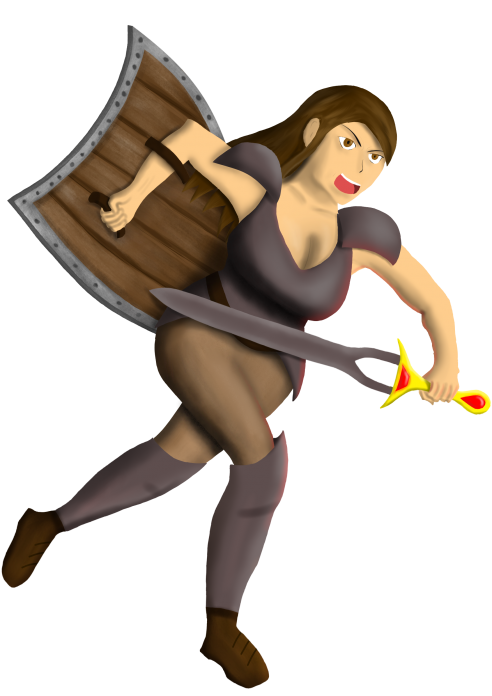 Quoi de mieux qu'une épée avec des cristaux magique pour détruire des IA
