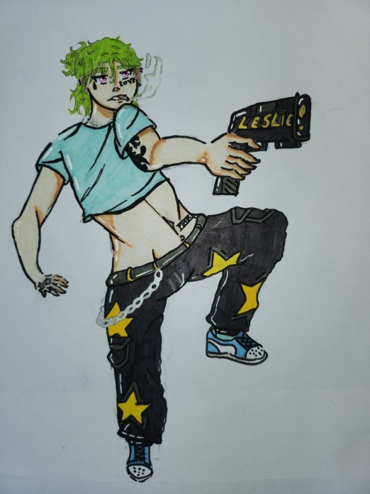 Alma 
Un dr mes personnages 

