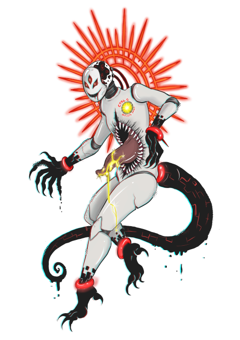 Kuro_e TEAM Maliki VS IA - IA VERSION
Personnification de l'entité IA, voleur de contenu, dévoreur des âmes des artistes, divinité malsaine et perversion de la créativité ! (le nombre de doigts = IA d'aujourdhui)
