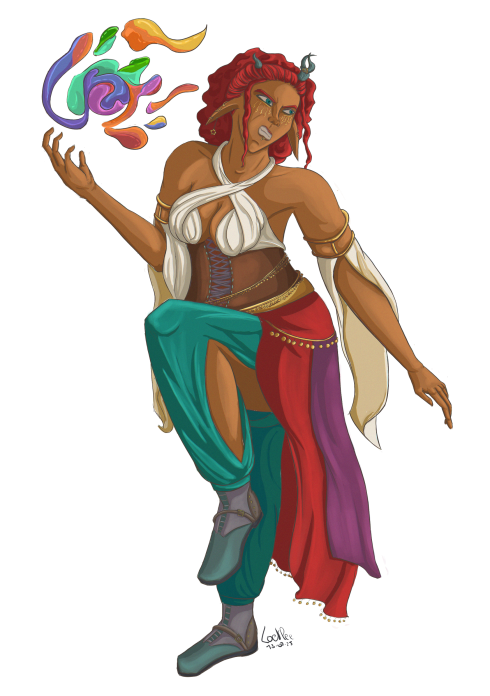 OC - Myrage Descendres
Ma participation à la fresque avec mon oc ! 
Mots-clés: Oc, elf