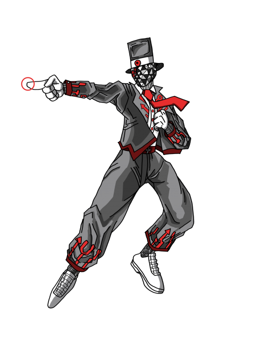 M. Manigod
Possédé par sa propre IA, M. Manigod prend place du côté des IA pour se battre contre les artistes.
