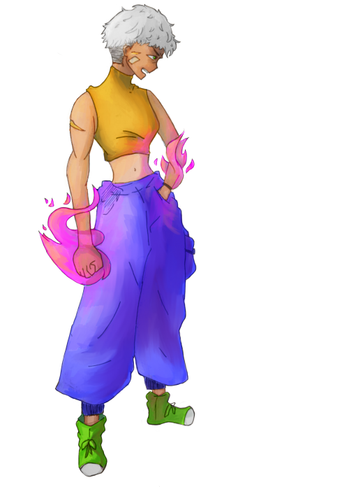 Katsu
Katsu est un personnage qui donnera tout son possible pour se battre contre un mauvais usage de l'intelligence artificielle 
Mots-clés: Katsu;humaine;artiste;fight;maliki