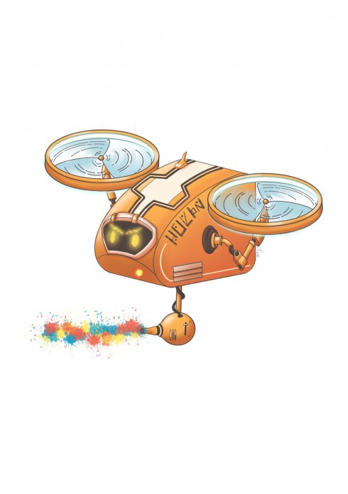 Bob - Robot ColorsCocktail
