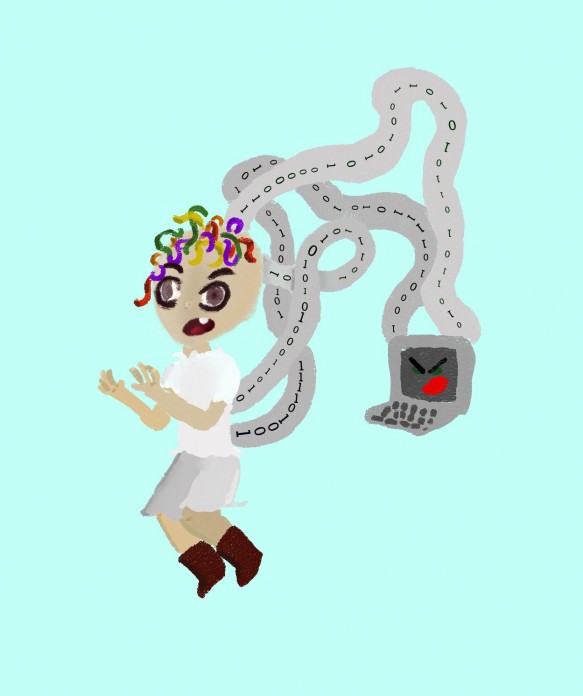 LysaCV
Lysa, 10 ans,  suit maliki depuis 3 ans. Elle veut être illustratrice plus tard. Cette année elle a reçu un ipad pour travailler sur procreate et voici sa version de l'IA.
Merci pour toutes vos créations. 
Mots-clés: Lysa;10ans;procreate