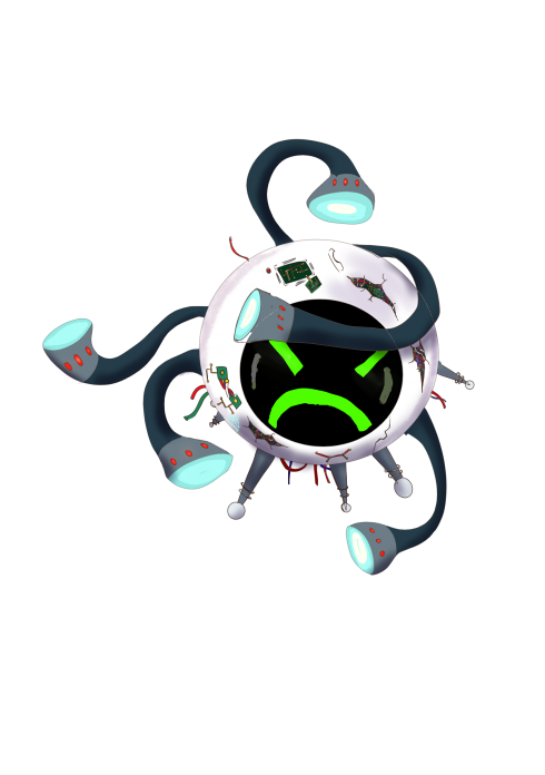 Di-T the Generative AI
Di-T est une IA générative volant des datas ausw artitste? elles est inspiré des tyranoeils de Donjons et Dragons, car les IA sont des abérations.
Mots-clés: AI robots