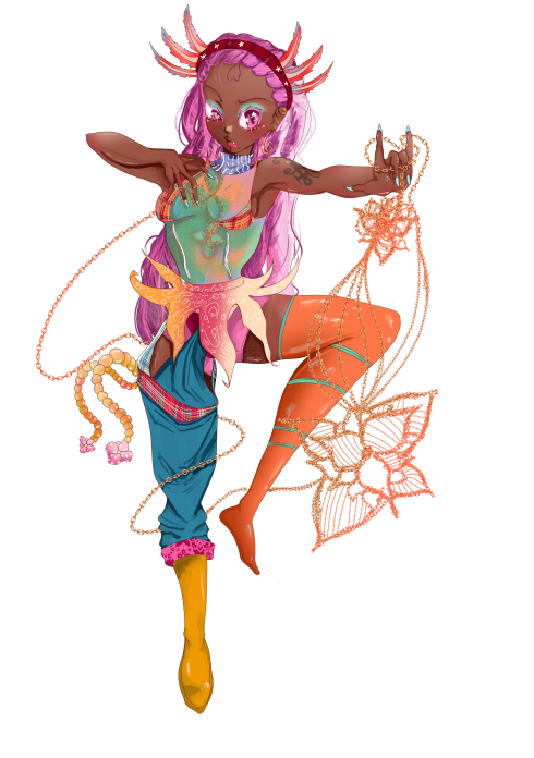 QiaoDaan participation artsunited 
Personnage fight! Côté artiste 
