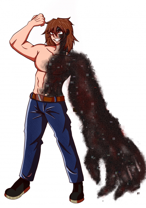 Glen AI version
Mon personnage Glen glitché pour l'occasion.
