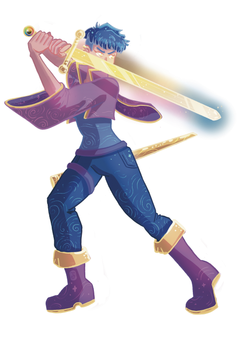 Wisp contre l'IA
Avec la Color Wheel Sword tout est possible
