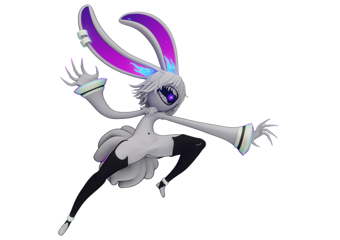 Nyna Vs IA
Nyna est prête à en découdre avec l'IA.

Il ne restera que des boulons et pièces détachées après sa furie chaotique.

Réalisation model 3D, riggé et texturé dans Blender
Par Hugo Costarelli/MightyMagic99
Mots-clés: Original Character